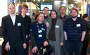 Michael, Björn, Matthias, Henrik, Mark, Thomas and Torsten at CeBIT 2004