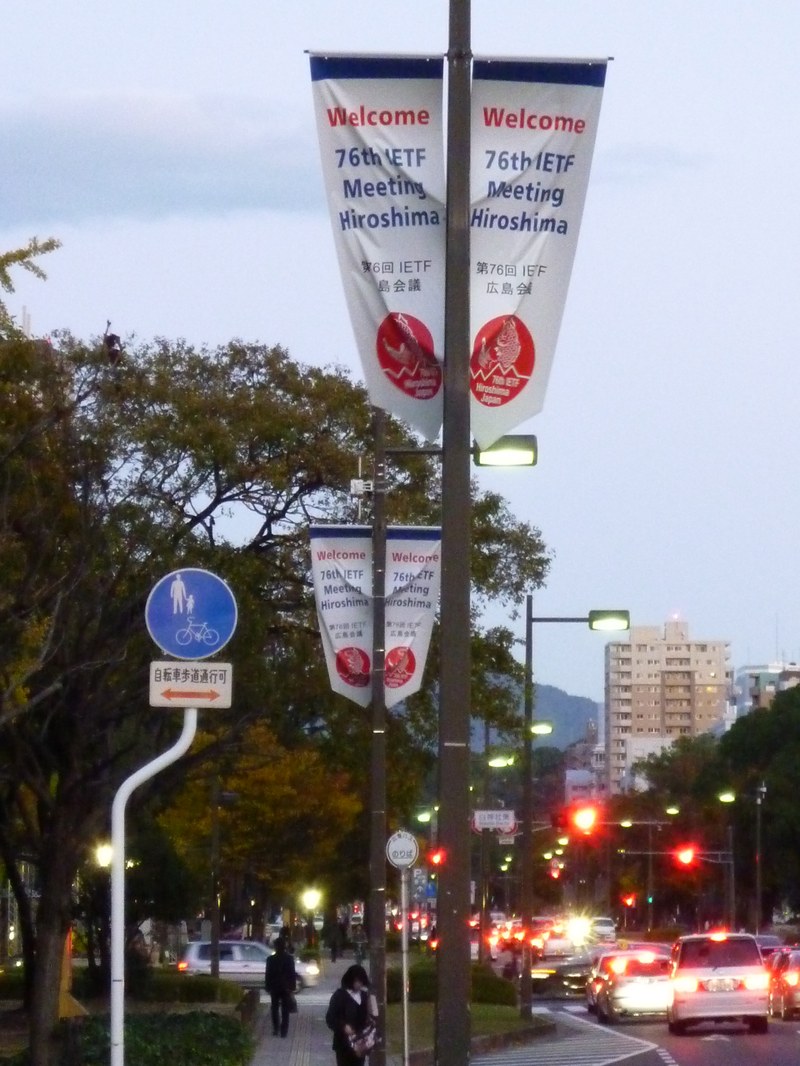 IETF at the City of Hiroshima