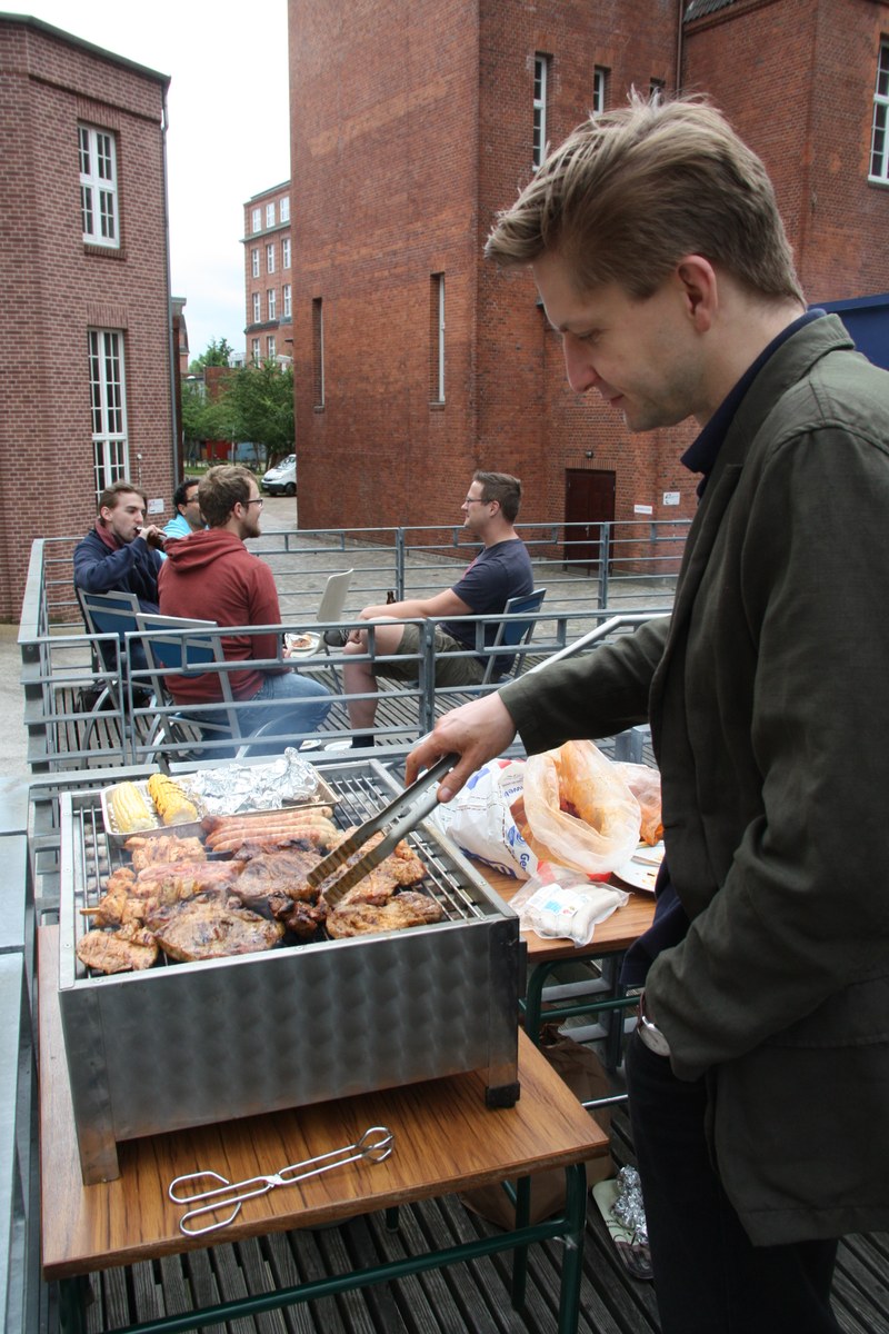 Our grill master