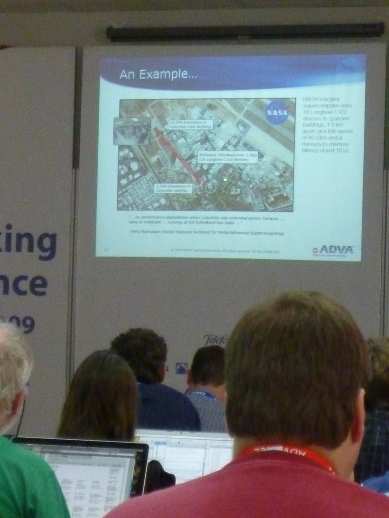 ... about "100 Gb/s DWDM InfiniBand Transport over up to 40 km100 Gb/s DWDM InfiniBand Transport over up to 40 km"