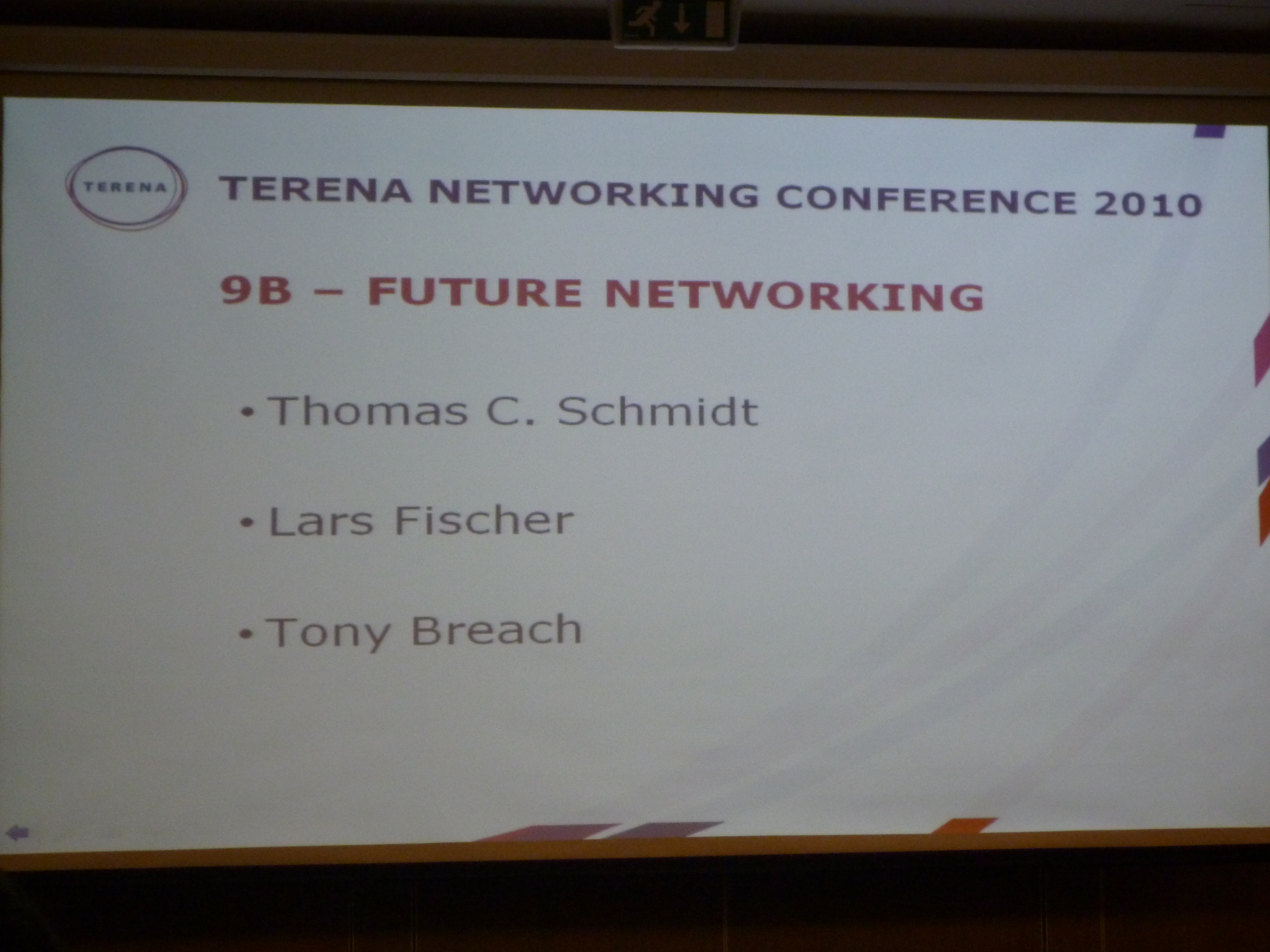 The Future networking session