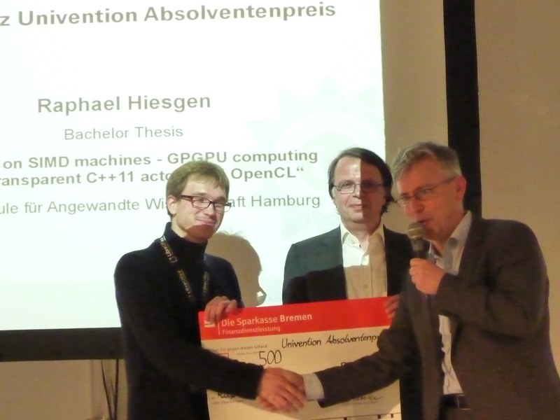 Linux-Award for Raphael Hiesgen