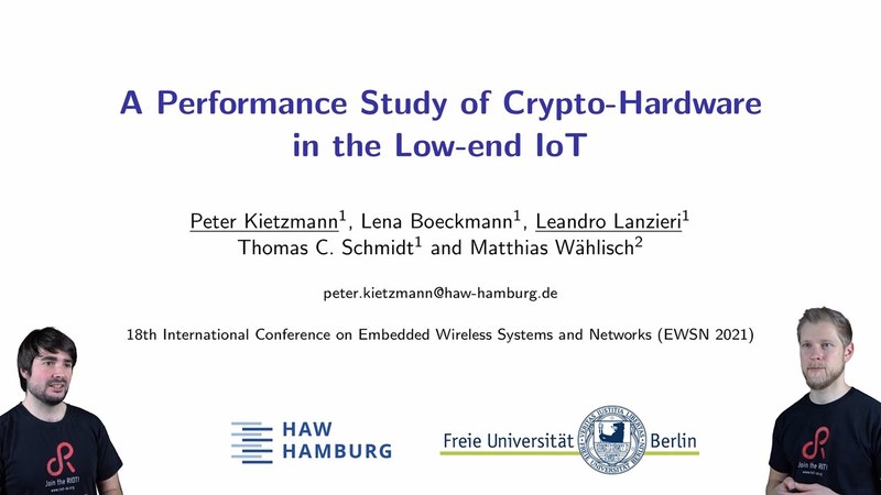 Leandro & Peter at EWSN 2021